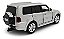 Miniatura Mitsubishi Pajero Full Prata Acende Luz E Som 1:32 - Imagem 9