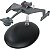 Miniatura Star Trek Starships KTinga Battle Cruiser Ed 07 - Imagem 1