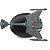Miniatura Star Trek Starships KTinga Battle Cruiser Ed 07 - Imagem 8