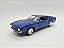 Miniatura Ford Mustang Sportsroof Mach 1971 Azul Metal 1:24 - Imagem 6