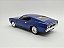 Miniatura Ford Mustang Sportsroof Mach 1971 Azul Metal 1:24 - Imagem 11
