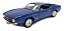 Miniatura Ford Mustang Sportsroof Mach 1971 Azul Metal 1:24 - Imagem 1