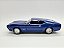 Miniatura Ford Mustang Sportsroof Mach 1971 Azul Metal 1:24 - Imagem 3