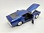 Miniatura Ford Mustang Sportsroof Mach 1971 Azul Metal 1:24 - Imagem 4