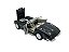 Miniatura Chevrolet Corvette 1967 Preto Conversível 1:24 - Imagem 5