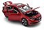 Miniatura Honda Civic 2018 Vermelho Acende Luzsom Metal 1:32 - Imagem 2