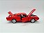 Miniatura Dodge Charger Rt Vermelho Acende Luzsom Metal 1:32 - Imagem 8