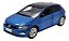Miniatura Volkswagen Polo Azul Metal Acende Luz E Som 1:32 - Imagem 1