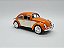 Miniatura Volkswagen Fusca 1966 Laranja Metal 1:24 - Imagem 7