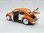Miniatura Volkswagen Fusca 1966 Laranja Metal 1:24 - Imagem 2