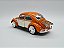 Miniatura Volkswagen Fusca 1966 Laranja Metal 1:24 - Imagem 6