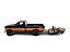 Miniatura Ford F350 Harley Davidson + Moto Metal 1:27 - Imagem 10