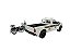 Miniatura Ford F350 Police Harley Davidson + Moto Metal 1:27 - Imagem 3