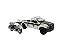 Miniatura Ford F350 Police Harley Davidson + Moto Metal 1:27 - Imagem 2