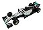 Miniatura Fórmula 1 F1 Mercedes Benz W07 Hamilton #44 1:18 - Imagem 7