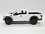 Miniatura Ford F150 Raptor 2017 Branco Metal Maisto 1:24 - Imagem 5