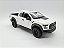 Miniatura Ford F150 Raptor 2017 Branco Metal Maisto 1:24 - Imagem 2