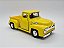 Miniatura Ford F100 Pickup 1955/56 Amarelo Metal 1:24 - Imagem 4