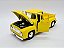 Miniatura Ford F100 Pickup 1955/56 Amarelo Metal 1:24 - Imagem 9