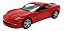 Miniatura Chevrolet Corvette C6 Z06 2007 Vermelho Metal 1:36 - Imagem 1