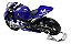 Miniatura Moto Yamaha #46 Valentino Rossi Metal 1:18 - Imagem 4
