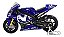 Miniatura Moto Yamaha #46 Valentino Rossi Metal 1:18 - Imagem 8