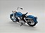 Miniatura Moto Harley Davidson 1952 K Model Azul Maisto 1:18 - Imagem 3