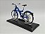 Miniatura Bicicleta Bmw Q5.t Bike Azul Welly Metal 1:10 - Imagem 6