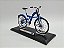 Miniatura Bicicleta Bmw Q5.t Bike Azul Welly Metal 1:10 - Imagem 4