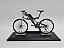 Miniatura Bicicleta Bmw Q6.s Xtr Bike Welly Metal 1:10 - Imagem 5