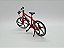 Miniatura Bicicleta Speed Mountain Bike Vermelho Metal 1:10 - Imagem 4