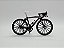 Miniatura Bicicleta Speed Mountain Bike Preto Metal 1:10 - Imagem 4