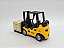 Miniatura Empilhadeira Amarelo Metal Escala 1:32 - Imagem 8
