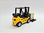 Miniatura Empilhadeira Amarelo Metal Escala 1:32 - Imagem 7