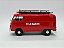 Miniatura Volkswagen Kombi Bombeiros Fire Metal 1:24 - Imagem 2