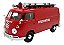Miniatura Volkswagen Kombi Bombeiros Fire Metal 1:24 - Imagem 1