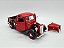 Miniatura Ford Pickup 1937 V8 Vermelho Metal 1:24 - Imagem 2
