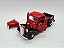 Miniatura Ford Pickup 1937 V8 Vermelho Metal 1:24 - Imagem 9