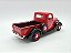 Miniatura Ford Pickup 1937 V8 Vermelho Metal 1:24 - Imagem 5