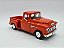 Miniatura Chevrolet Pickup 1955 Laranja Metal 1:24 - Imagem 4