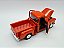 Miniatura Chevrolet Pickup 1955 Laranja Metal 1:24 - Imagem 10