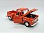 Miniatura Chevrolet Pickup 1955 Laranja Metal 1:24 - Imagem 2