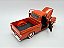 Miniatura Chevrolet Chevy Apache 1958 Fleetside Laranja 1:24 - Imagem 5
