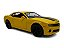 Miniatura Chevrolet Camaro 2010 Amarelo Metal 1:24 - Imagem 2