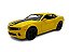 Miniatura Chevrolet Camaro 2010 Amarelo Metal 1:24 - Imagem 1