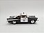 Miniatura Chevrolet Belair 1957 Policia Metal 1:40 - Imagem 7