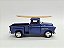 Miniatura Chevrolet Chevy Stepside 1955 Surf Azul 1:32 - Imagem 6