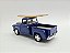 Miniatura Chevrolet Chevy Stepside 1955 Surf Azul 1:32 - Imagem 10