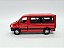 Miniatura Mercedes Benz Sprinter Vermelho Metal 1:38 - Imagem 4