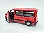 Miniatura Mercedes Benz Sprinter Vermelho Metal 1:38 - Imagem 9
